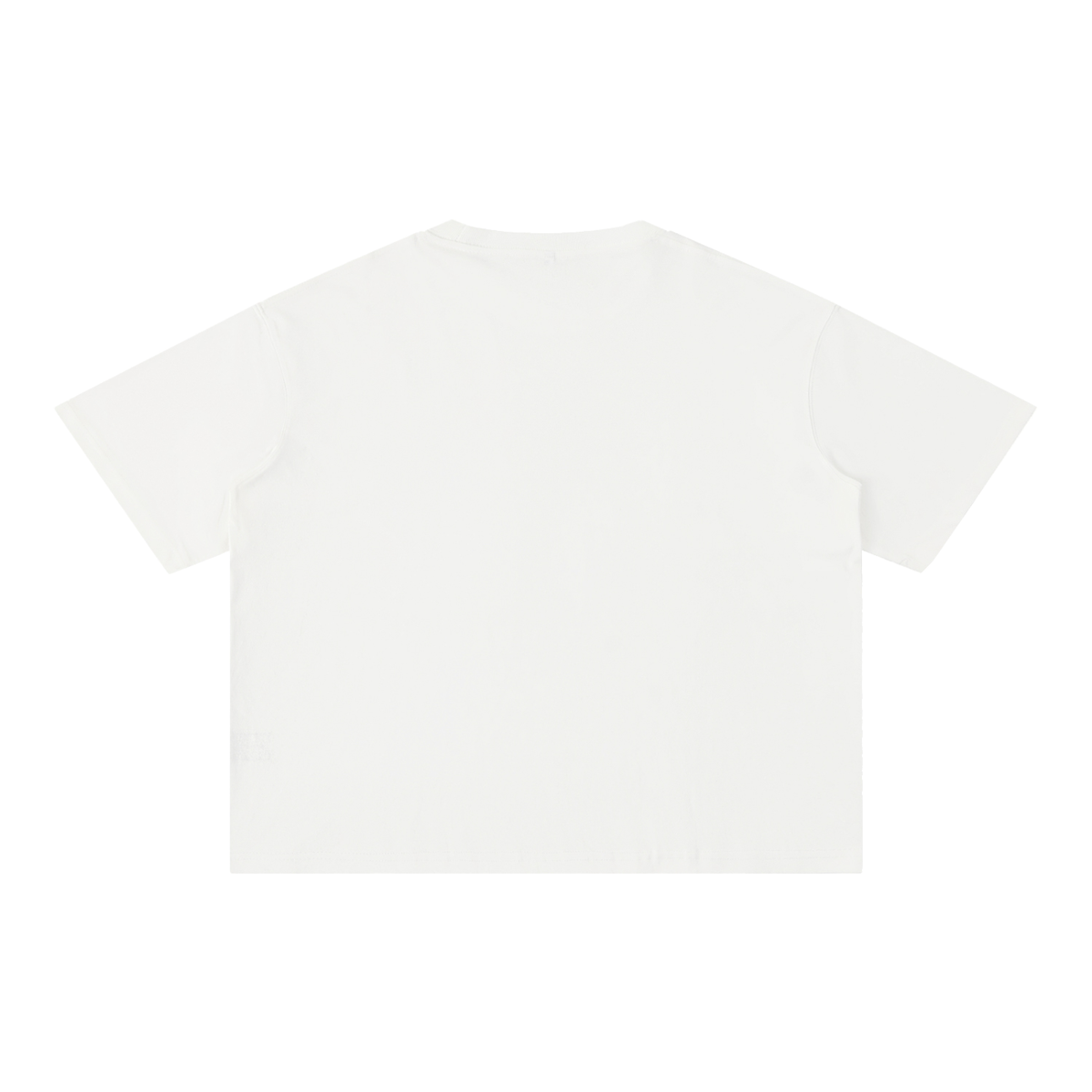 Laser Beam Logo Boxy Cotton Tee (2 Colors)
