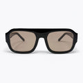 Black Oversized Square Frame Sunglasses