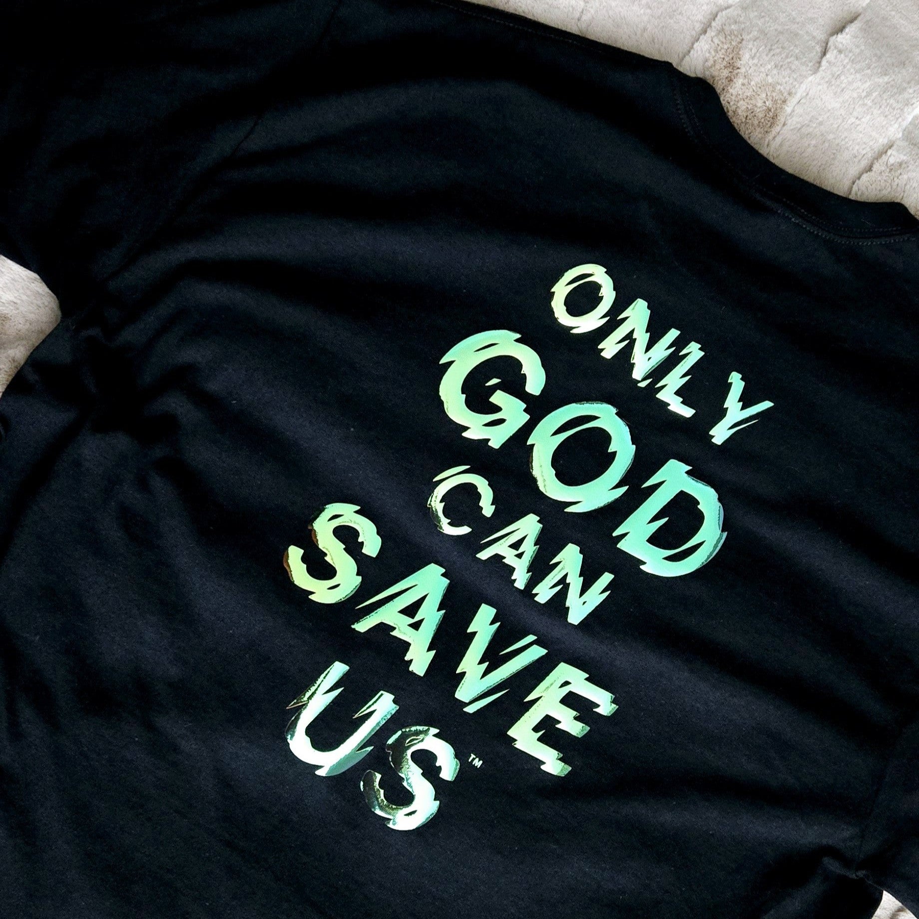 Anxiety Attack Holographic Logo Tee