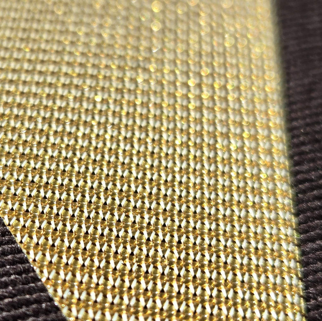 Drawstring Bag Mocha & Lustre Gold