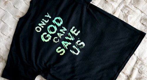 Anxiety Attack Holographic Logo Tee